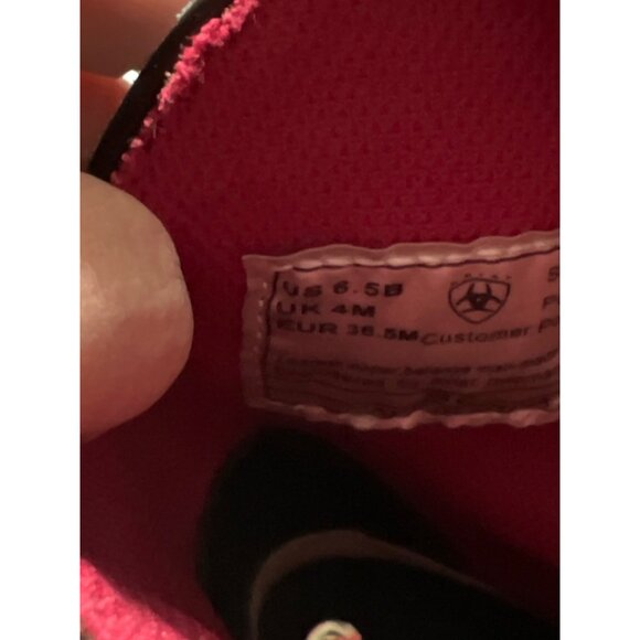 Ariat Fatbaby Floral Embroidered Leather Snakeskin Western Boots US 6.5 - Picture 3 of 10